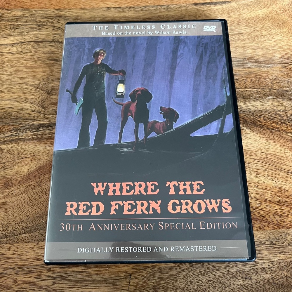 Where the Red Fern Grows DVD 30th Anniversary Special Edition Remastered 2004